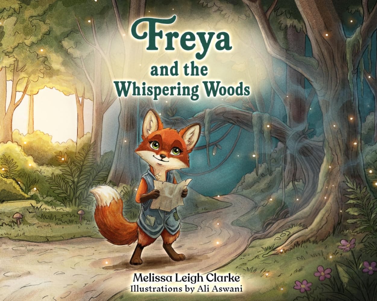 Freya and the Whispering Woods picture book cover